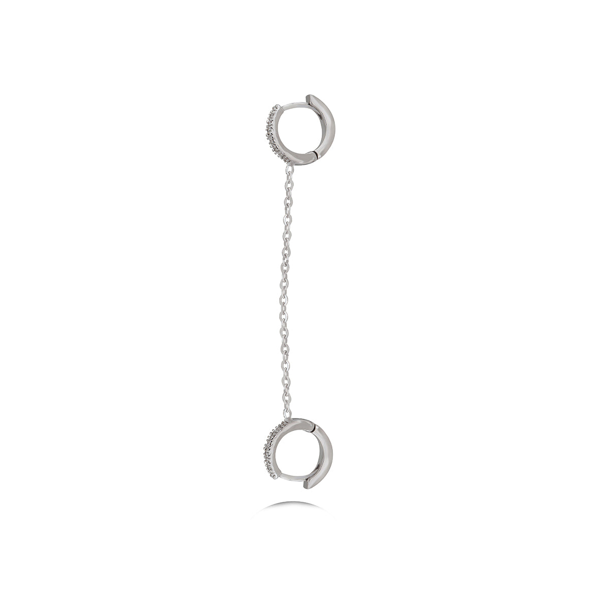 Diamond Drop Earrings in 18k Gold