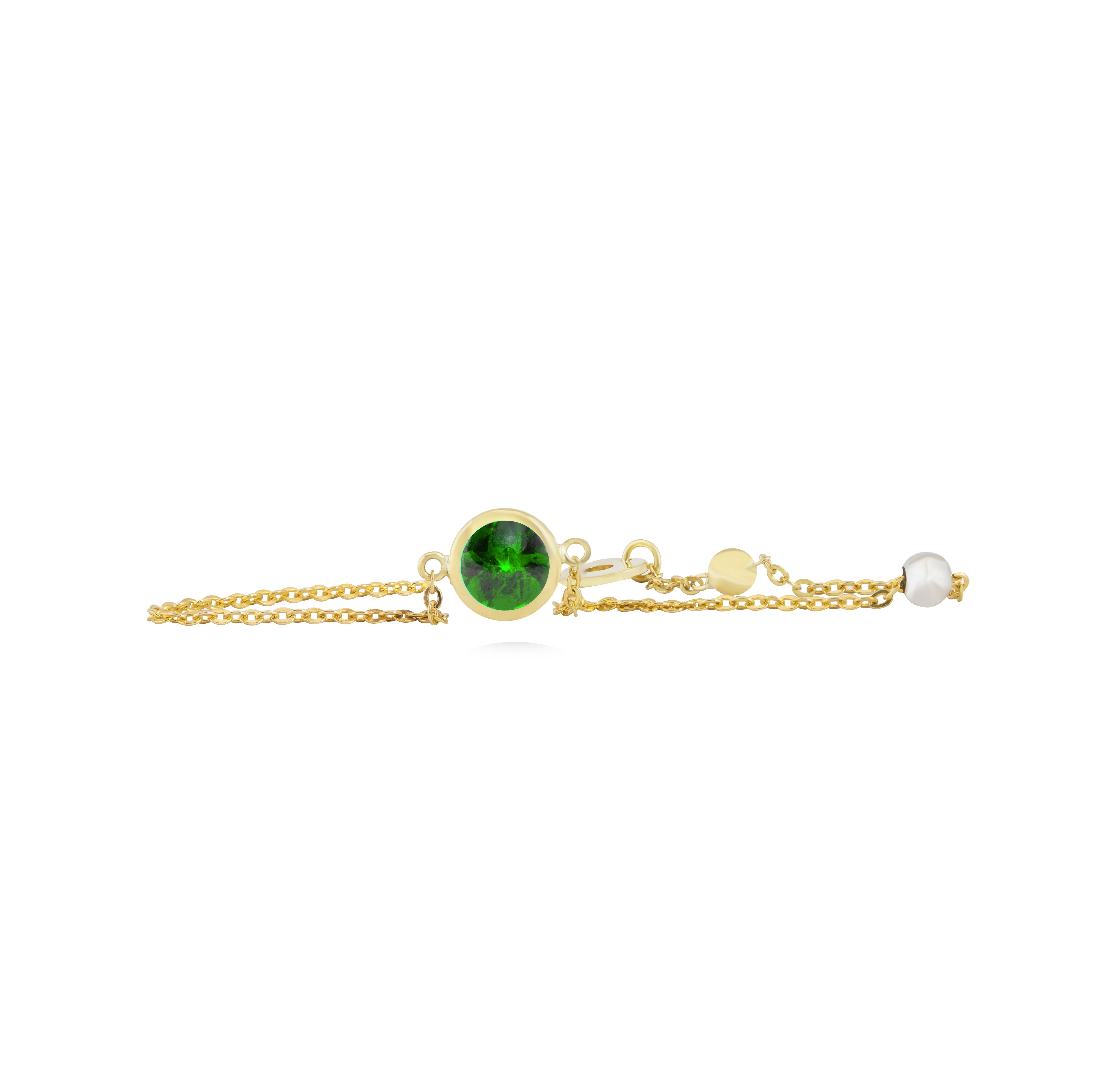Birthstone Chain Bracelet