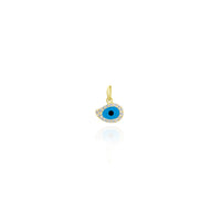 Evil Eye Diamond Charm Pendant - Sparkling Protection