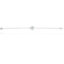 Gold Diamond Hamsa Hand Chain Bracelet