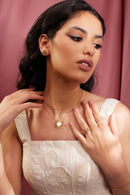 Sunburst Necklace in 18K Yellow Gold