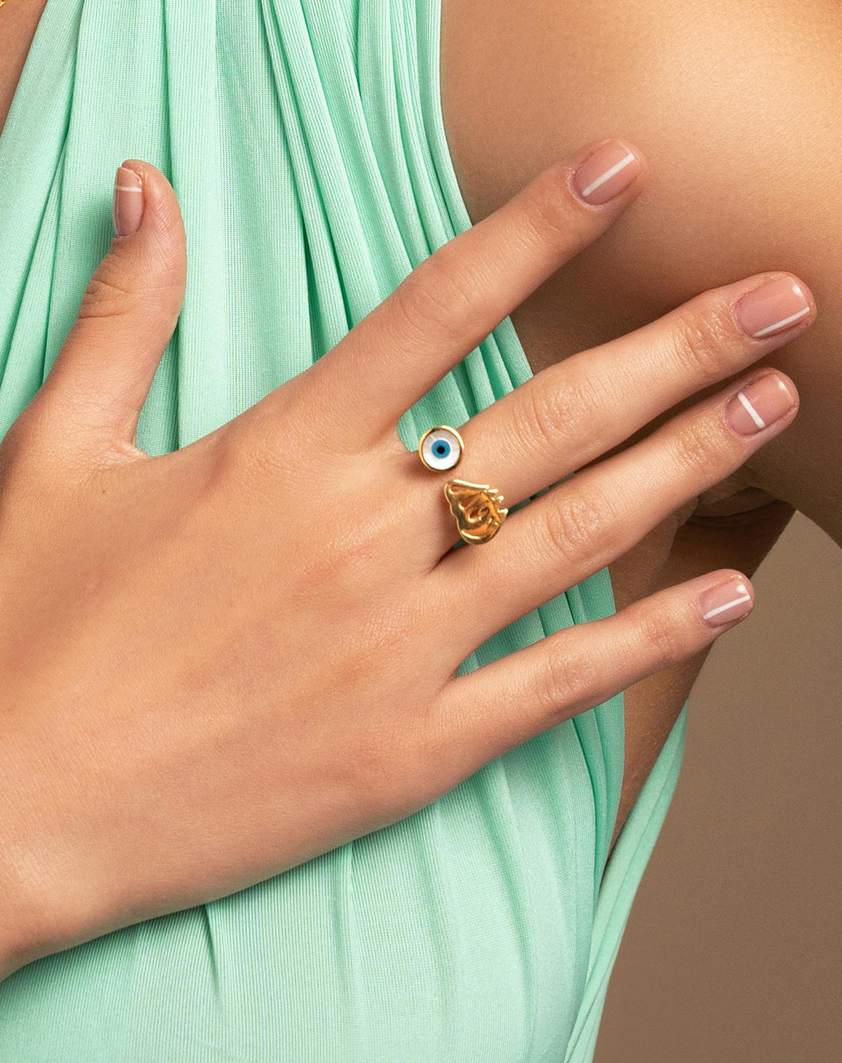 Allah Ring In Yellow