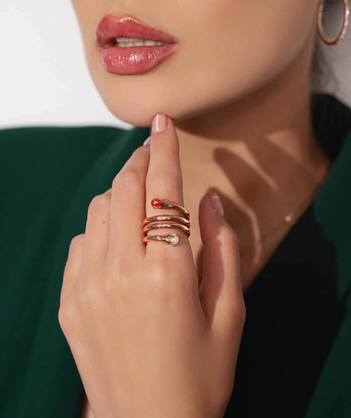 Warp Ring in 18K Yellow Gold