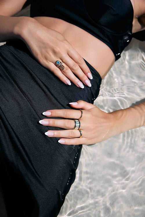 Cuff Ring in 18k Yellow Gold