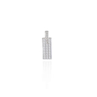 Gold Diamond Rectangle Pendant: A Timeless Treasure