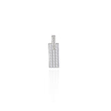 Gold Diamond Rectangle Pendant: A Timeless Treasure