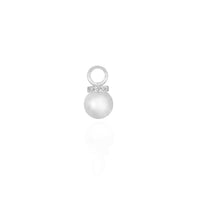 Pearl and Diamond Pendant by El Mawardy Jewelry