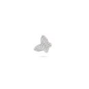 Diamond Butterfly Charm