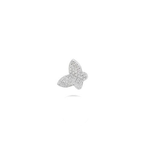 Diamond Butterfly Charm