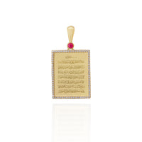 Ayatul Kursi Diamond Pendant