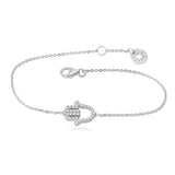 Hamsa Chain Bracelet in 18K Yellow Gold
