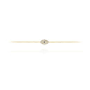 Diamond Evil Eye Bracelet in 18k Gold