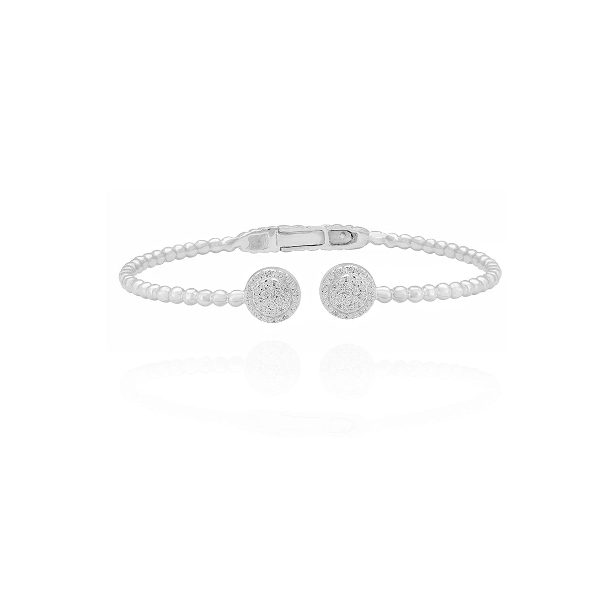 Diamond Bangle in 18k Gold