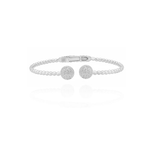 Diamond Bangle in 18k Gold