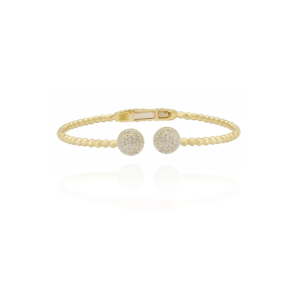 Diamond Bangle in 18k Gold
