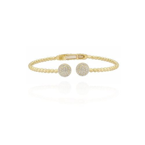 Diamond Bangle in 18k Gold