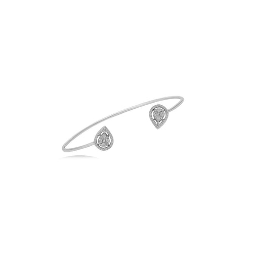 Diamond Cuff Bracelet in 18k Gold
