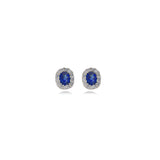 Diamond Earring in 18k White Gold