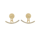 Diamond Drop Earring in 18K Yellow Gold