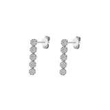 Minimalist Diamond Earrings