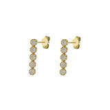 Minimalist Diamond Earrings