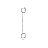 Diamond Drop Earrings in 18k Gold