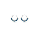 Diamond Hoop Earrings in 18k Gold