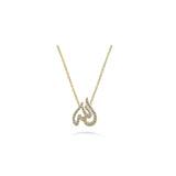 Diamond Necklace "Allah الله"