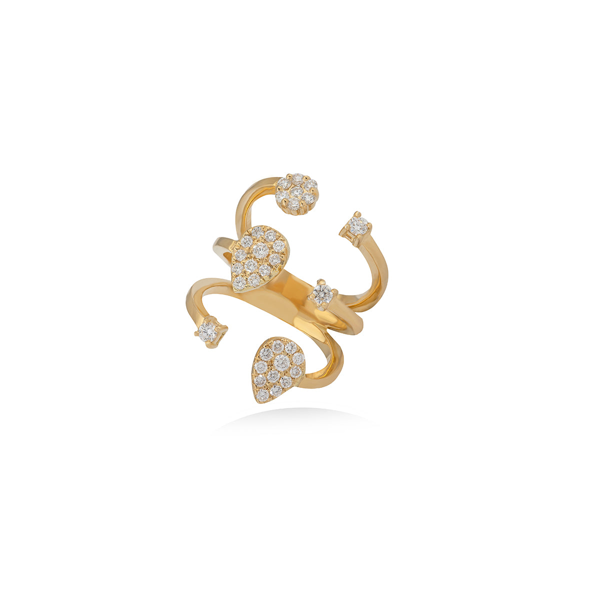 Diamond Ring in 18K Gold