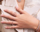 Diamond Stacking Ring in 18K