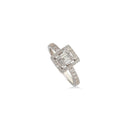 Emerald Cut Diamond Ring