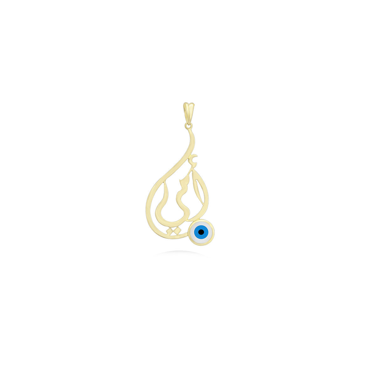 My Mother Pendant in 18k Yellow Gold