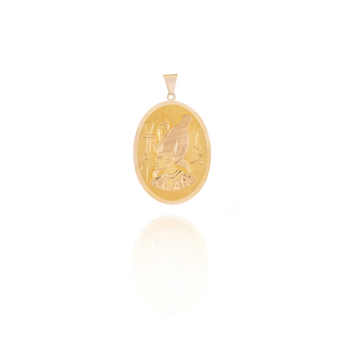 Pharaoh Pendant in 18k Yellow Gold