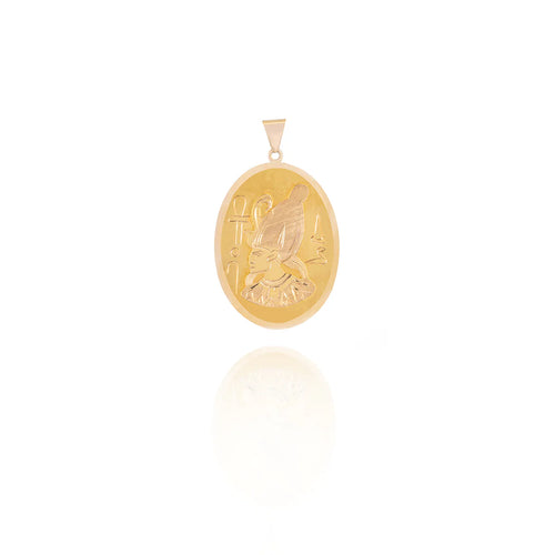 Pharaoh Pendant in 18k Yellow Gold