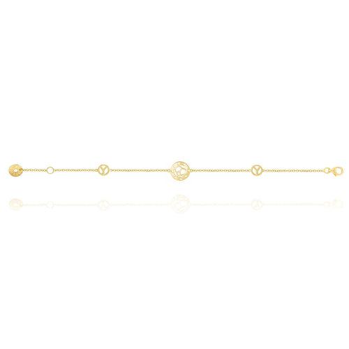 Chain Bracelet in 18k Yellow Gold