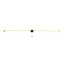 Black Enamel Chain Bracelet
