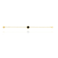 Black Enamel Chain Bracelet