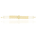 Three Layers Bracelet in 18k Yellow Gold