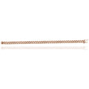 Luxury Luster: 18K Cuban Link Gold Bracelet