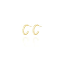 huggies earrings in 18k Yellow Gold