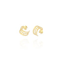 Mini Hoop Earrings in 18k Yellow gold