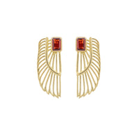 Gold Wings Earring