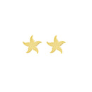 Starfish Earring in 18K Yellow Gold