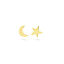 Moon & Star Earrings
