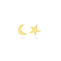Moon & Star Earrings