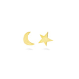 Moon & Star Earrings