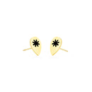 Pear Shape Earrings in 18K Yellow Gold
