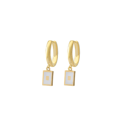 Hoops Earring in 18K Yellow Gold