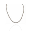 Chain Necklace in 18k White Gold | El Mawardy Jewelry 