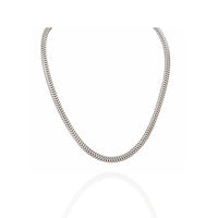 Chain Necklace in 18k White Gold